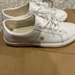 Ralph Lauren white sneakers